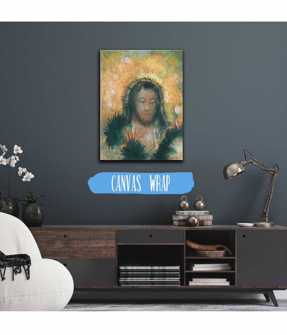 Tete De Christ by Odilon Redon