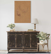 Tete De Femme by Luc Olivier Merson