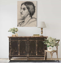 Tete De Femme by Pierre Puvis De Chavannes