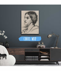 Tete De Femme by Pierre Puvis De Chavannes