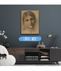 Tete De Femme by Pierre Puvis De Chavannes