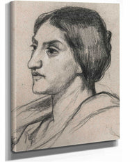 Tete De Femme by Pierre Puvis De Chavannes