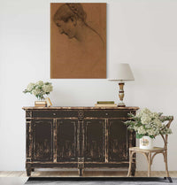 Tete De Femme Ii by Pierre Puvis De Chavannes