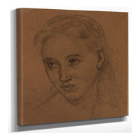 Tete De Femme Iv by Pierre Puvis De Chavannes