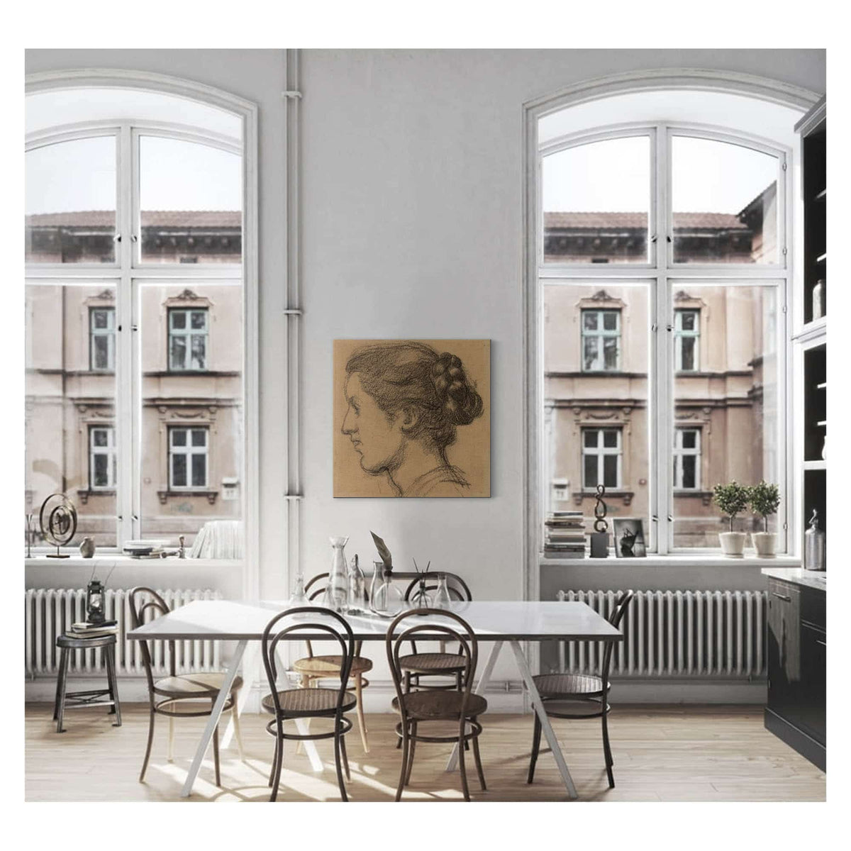 Tete De Femme V by Pierre Puvis De Chavannes