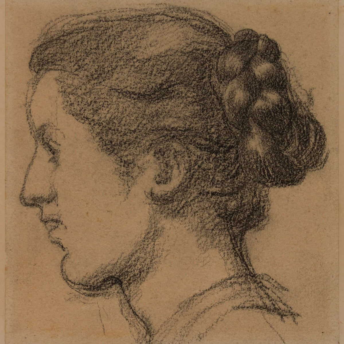 Tete De Femme V by Pierre Puvis De Chavannes