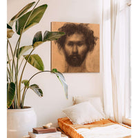 Tete Dhomme by Pierre Puvis De Chavannes