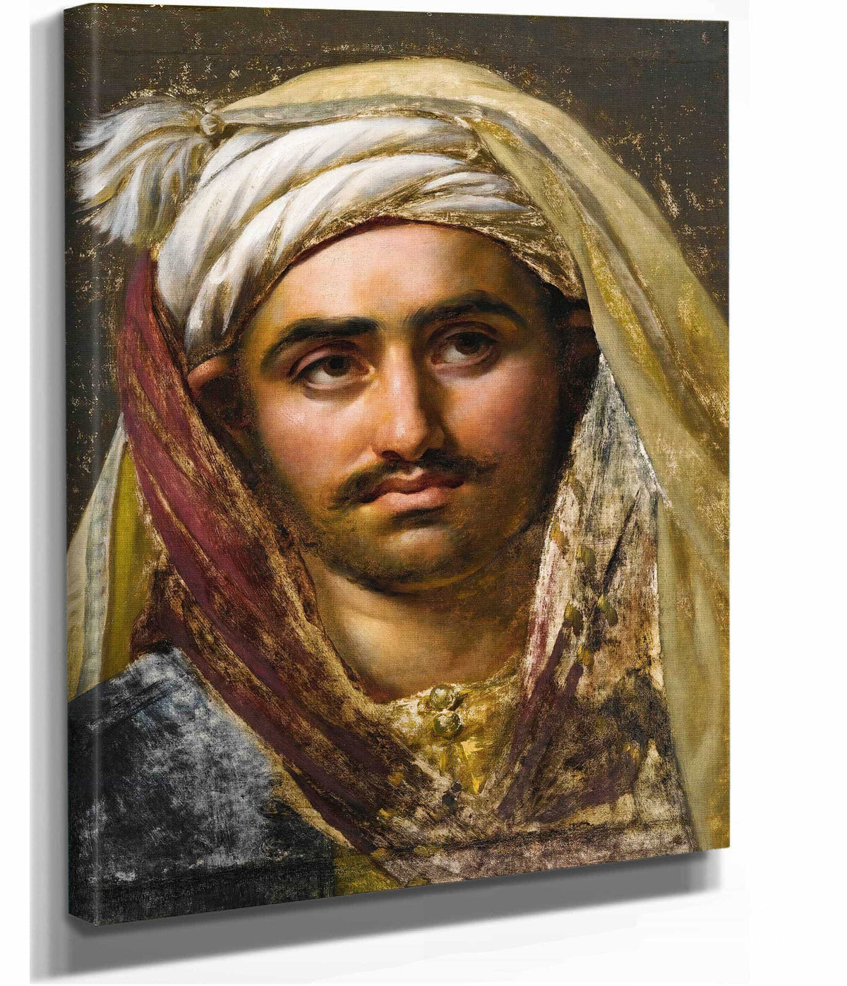 Tete Dun Jeune Turc by Anne Louis Girodet Trioson