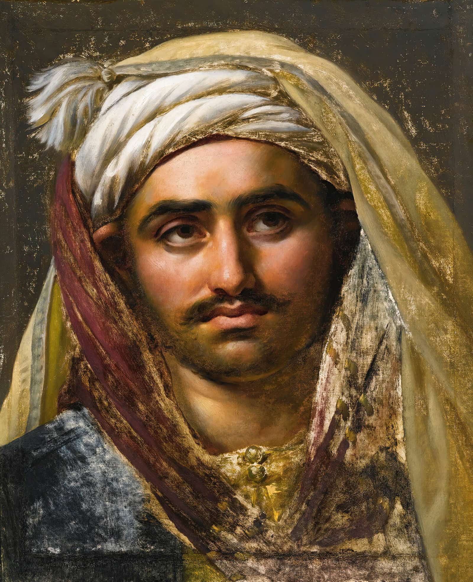 Tete Dun Jeune Turc by Anne Louis Girodet Trioson