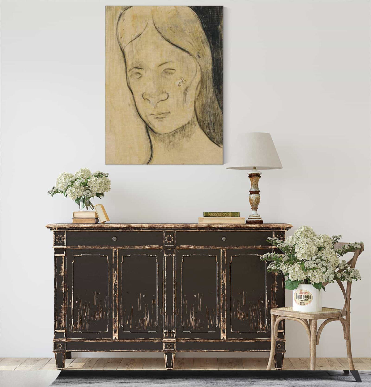 Tete Dune Femme Tahitienne by Paul Gauguin