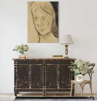 Tete Dune Femme Tahitienne by Paul Gauguin