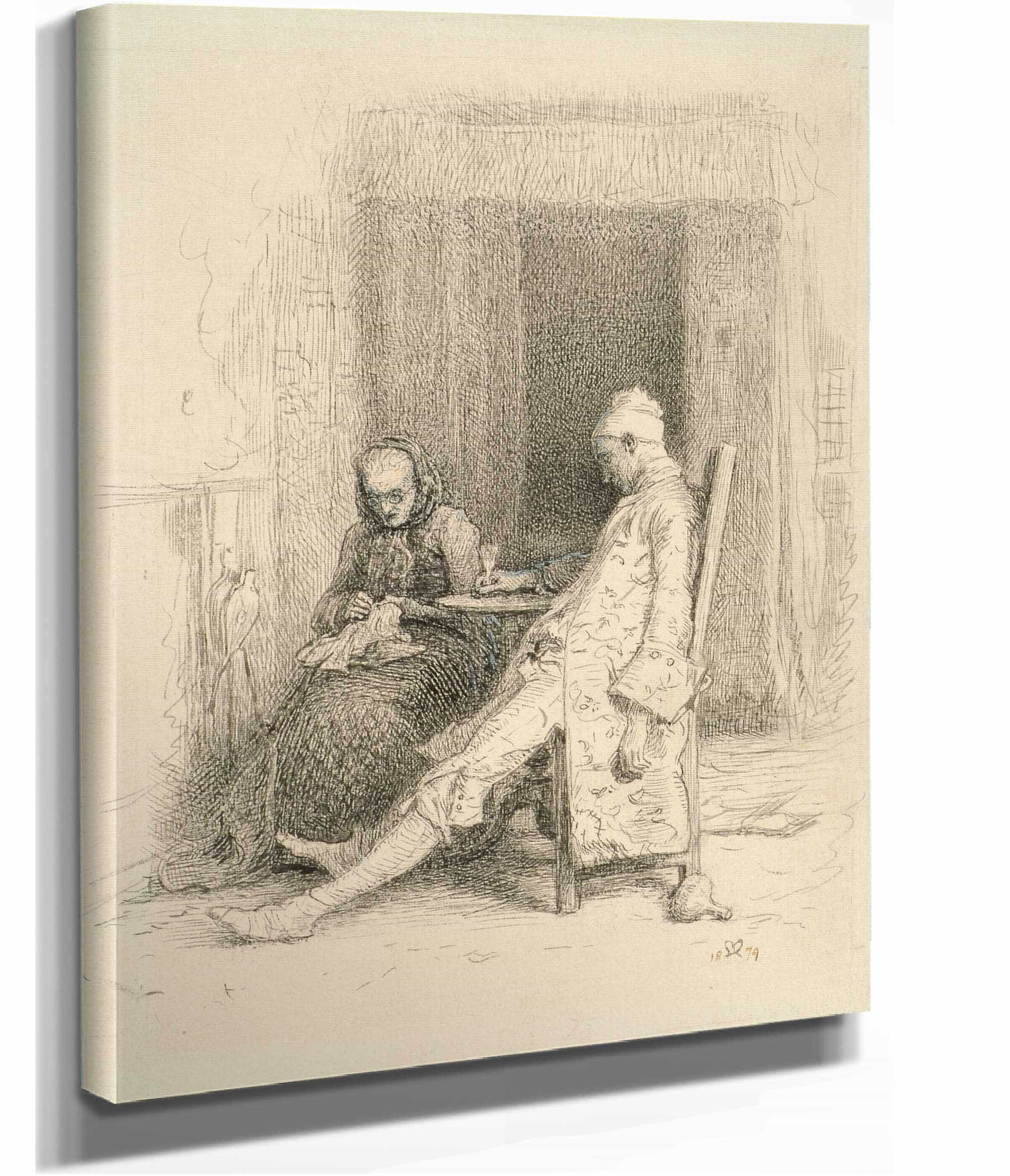 Thackerays Barry Lyndon The Last Days Of Barry Lyndon by Sir John Everett Millais