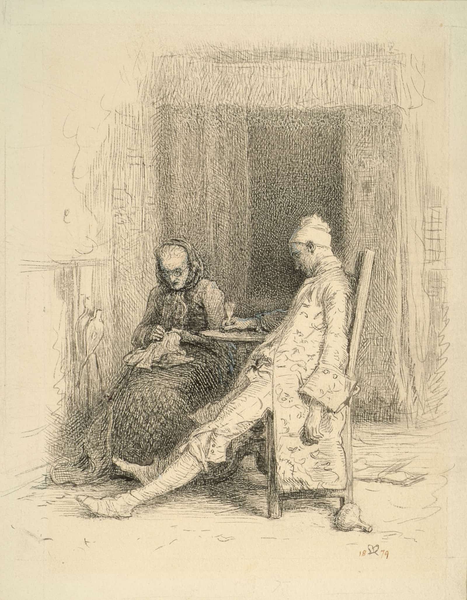 Thackerays Barry Lyndon The Last Days Of Barry Lyndon by Sir John Everett Millais