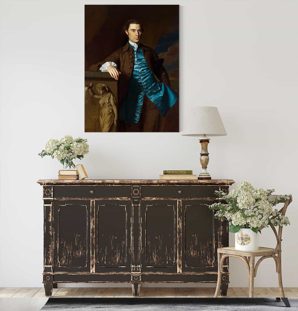 Thaddeus Burr   by John Singleton Copley