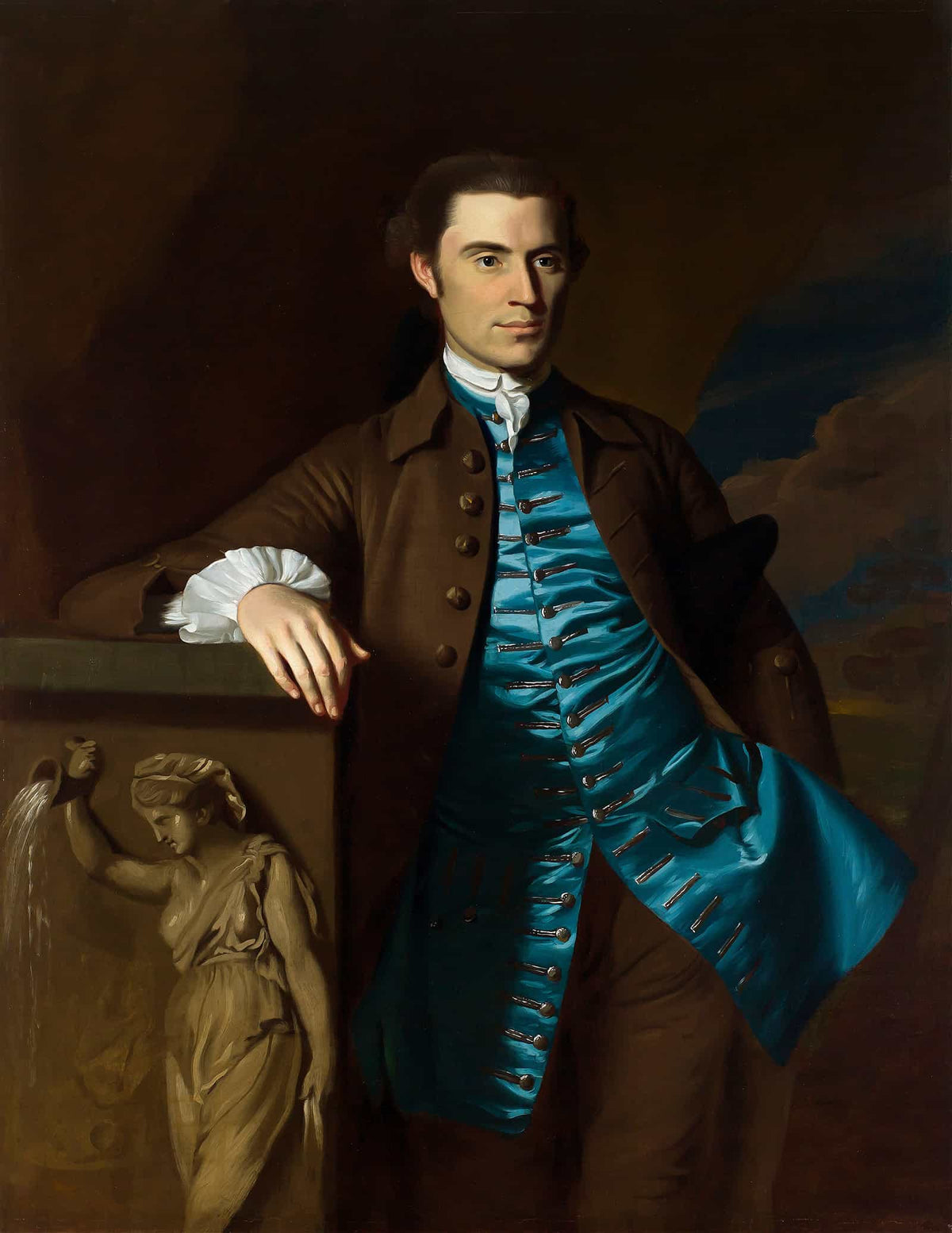 Thaddeus Burr   by John Singleton Copley
