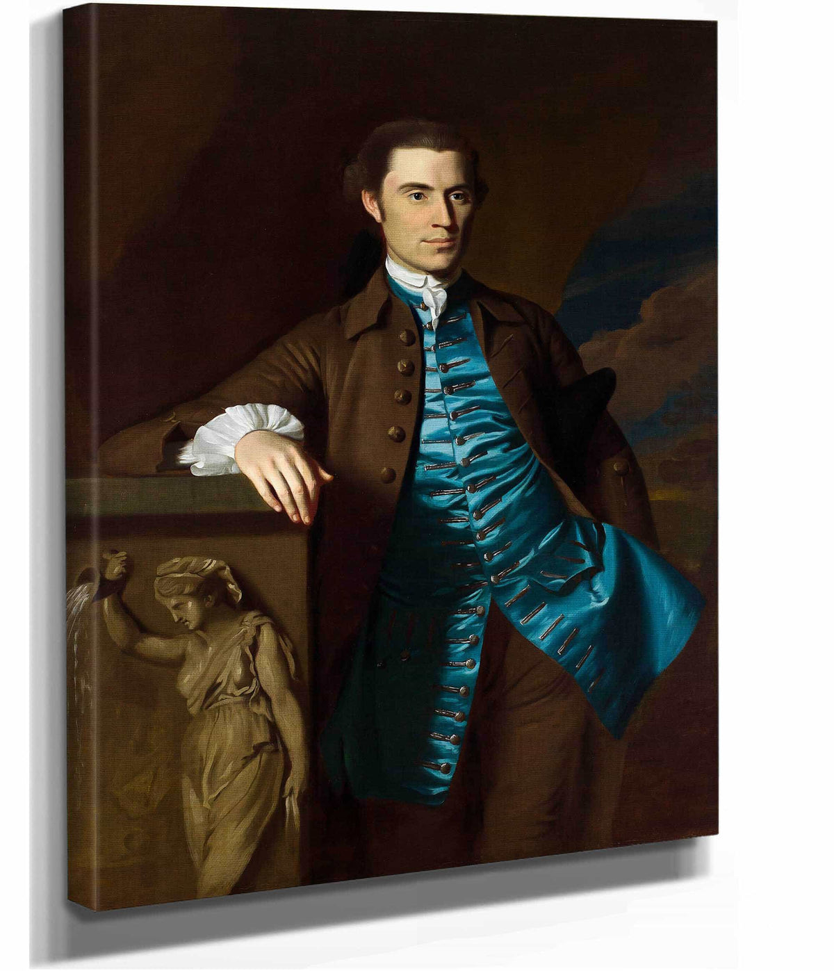 Thaddeus Burr   by John Singleton Copley