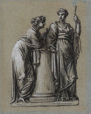 Thalie Et Melpomene by Pierre Paul Prudhon