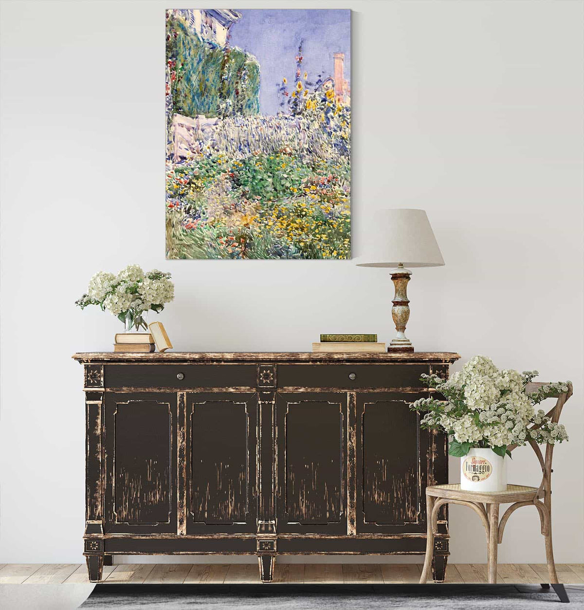 Thaxters Garden by Childe Hassam