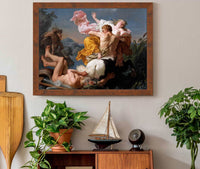 The Abduction Of Deianeira By The Centaur Nessus by Louis Jean Francois Lagrenee