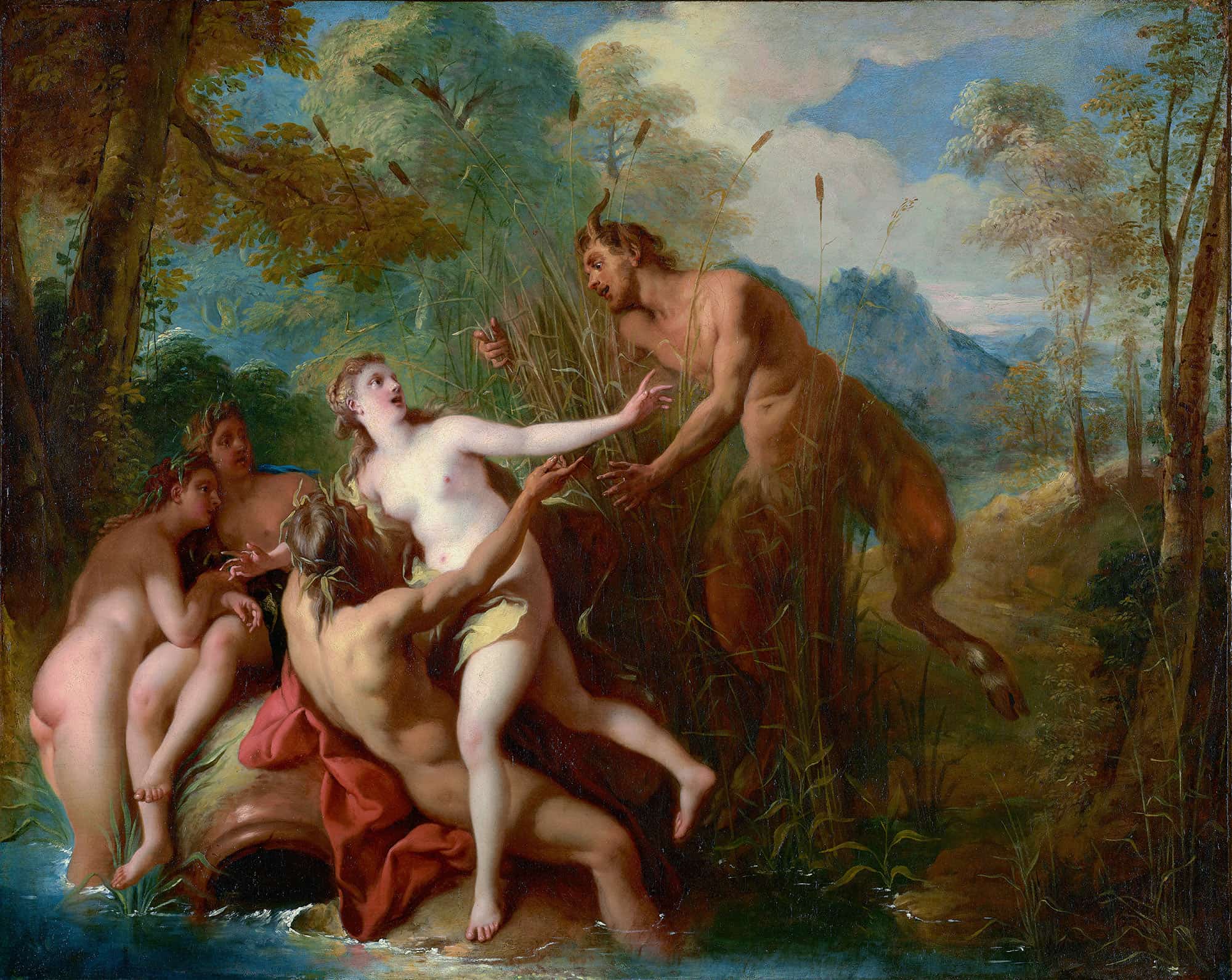 The Abduction Of Europa by Jean Francois De Troy