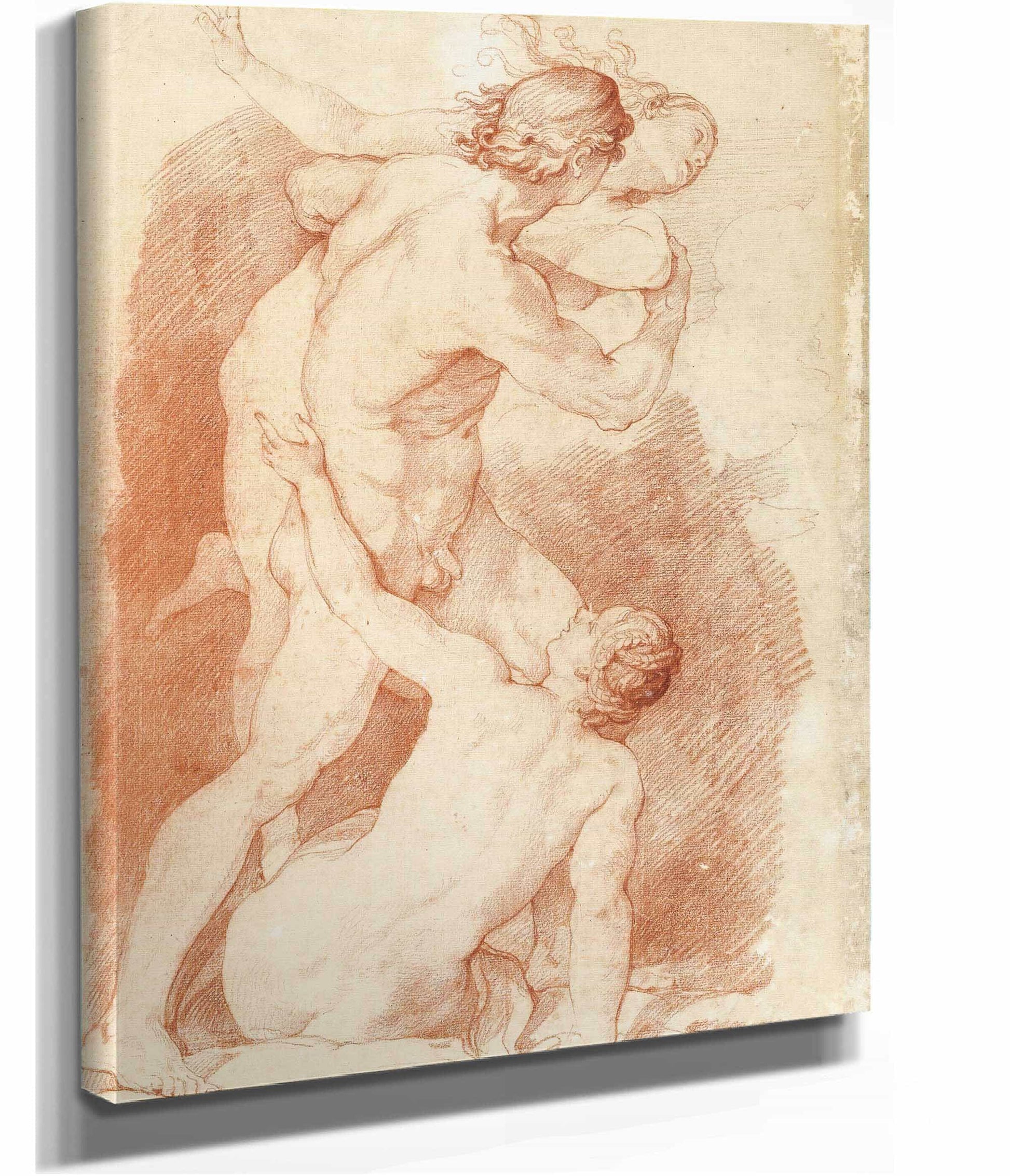 The Abduction Of Helen by Charles Joseph Natoire
