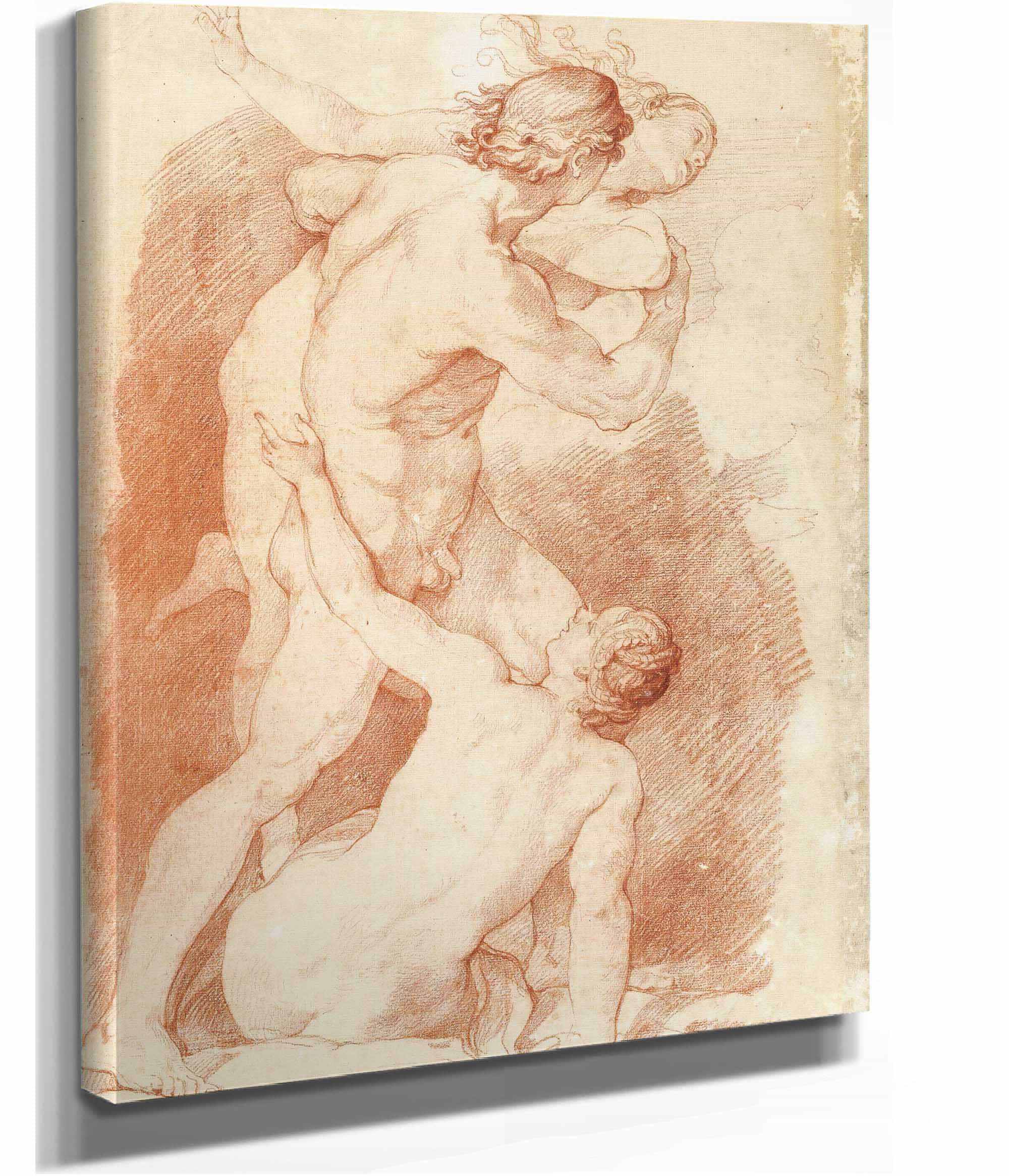 The Abduction Of Helen by Charles Joseph Natoire