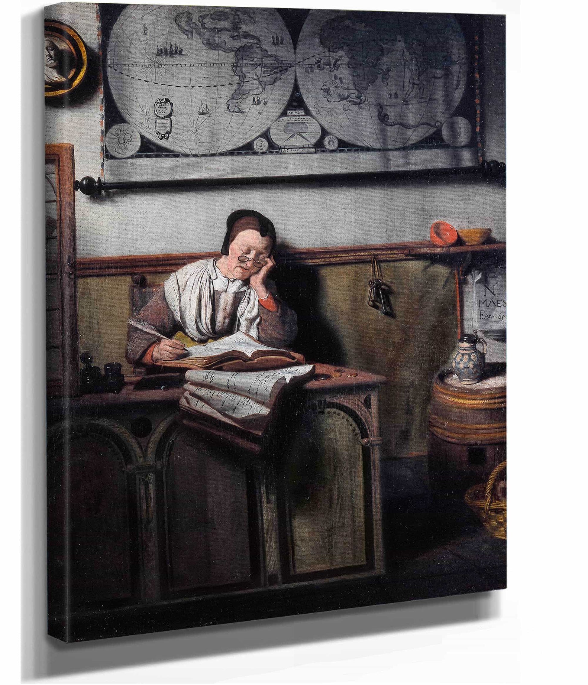 The Account Keeper by Nicolaes Maes