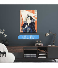 The Actor Nakamura Shikan Iv And The Se Troupe by Tsukioka Yoshitoshi