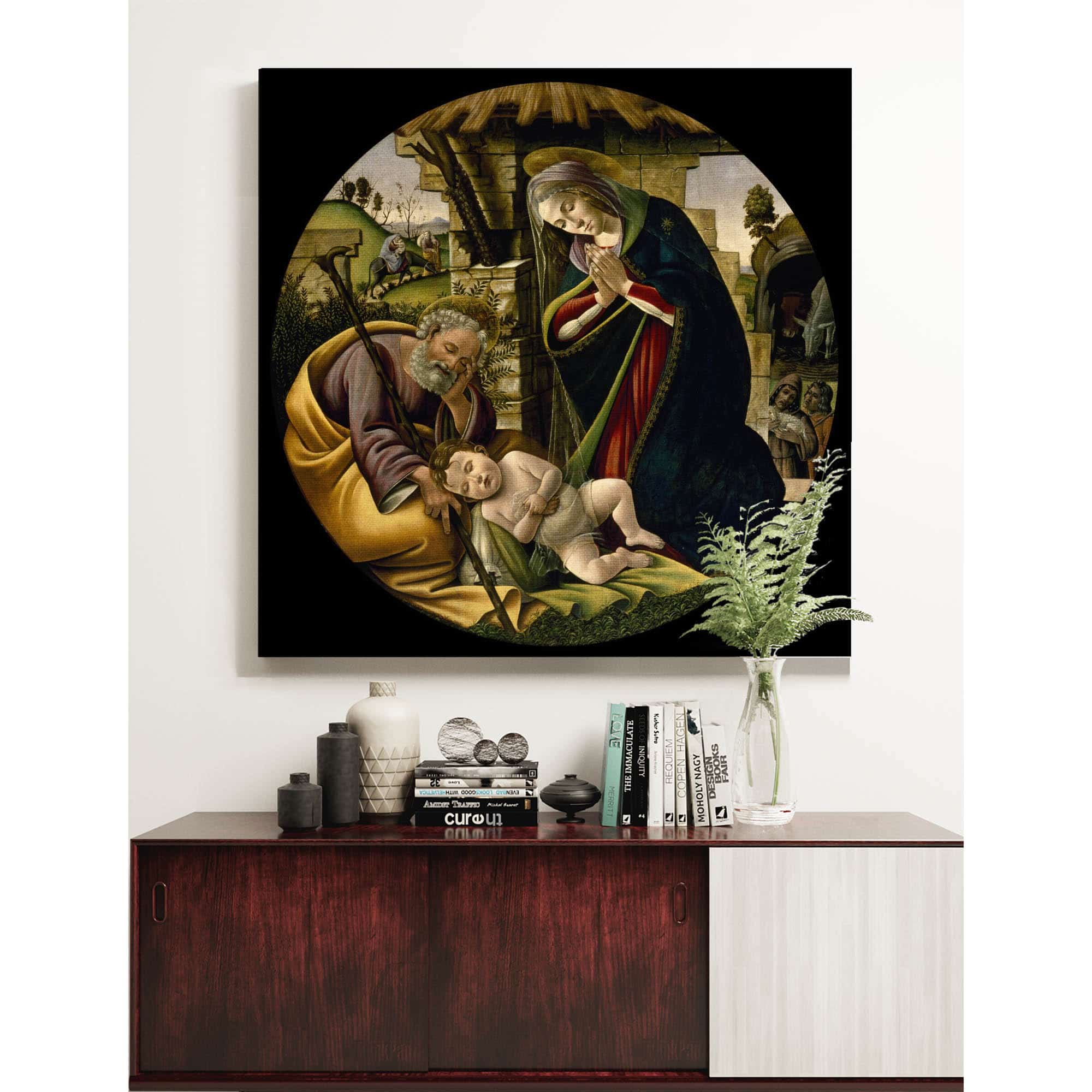 The Adoration Of The Christ Child by Sandro Botticelli