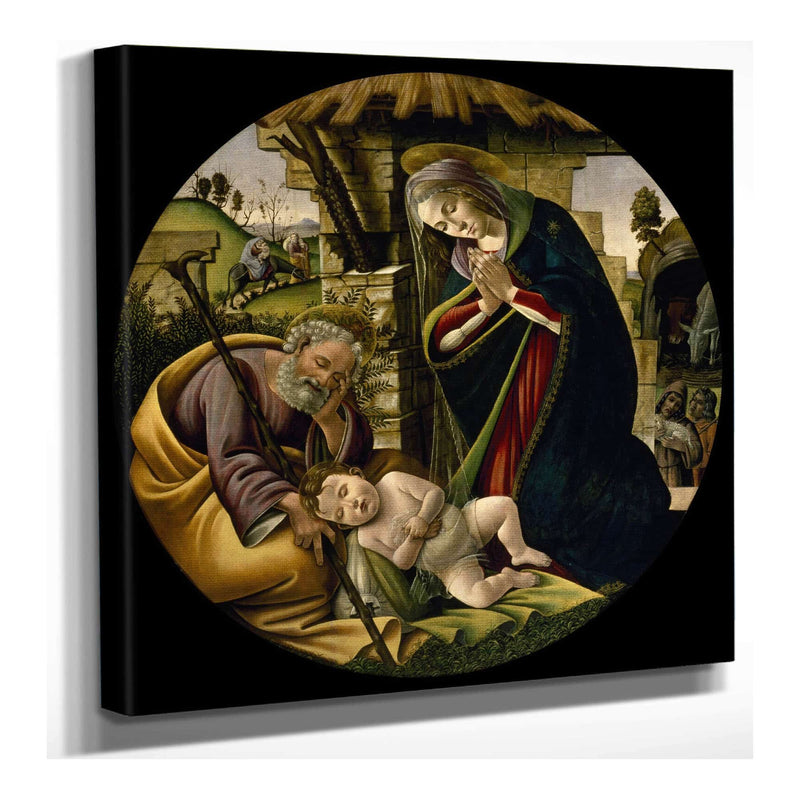 The Adoration Of The Christ Child by Sandro Botticelli