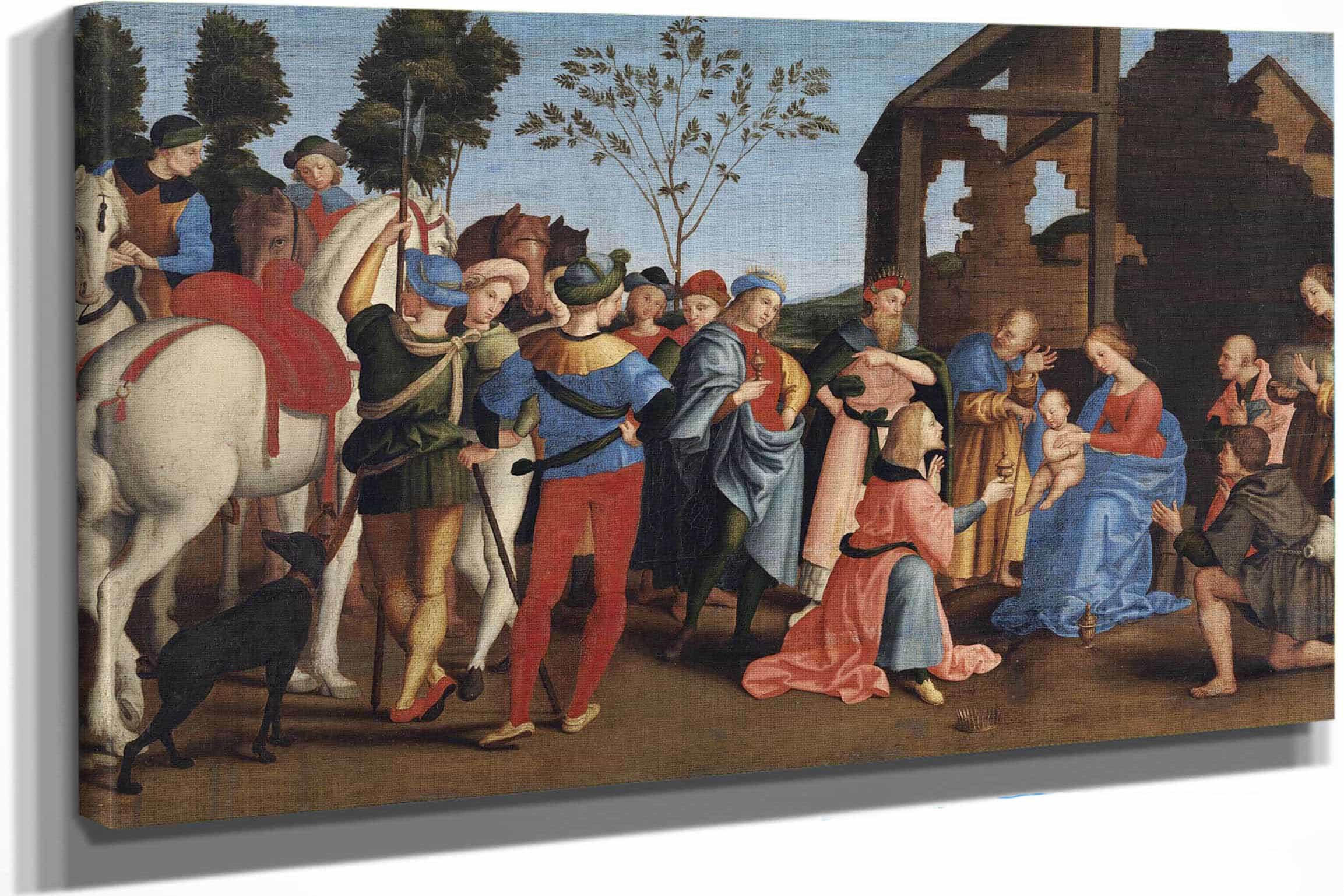 The Adoration Of The Kings by Raphael