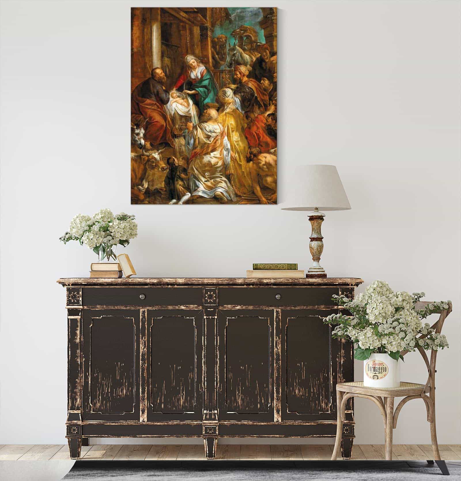 The Adoration Of The Magi by Jacob Jordaens