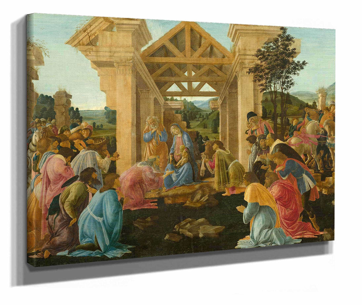 The Adoration Of The Magi by Sandro Botticelli