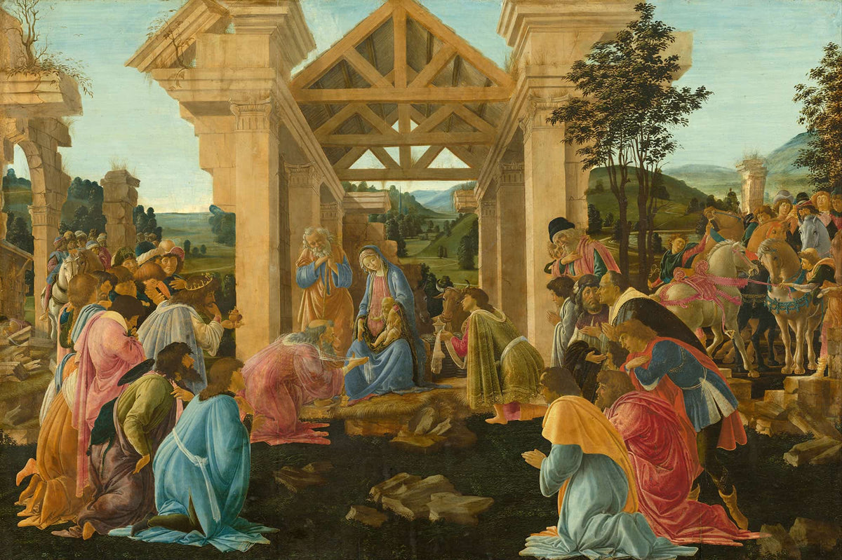 The Adoration Of The Magi by Sandro Botticelli