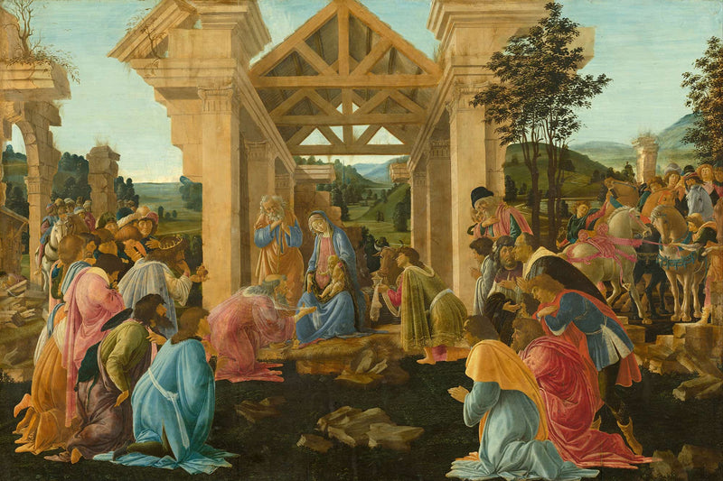 The Adoration Of The Magi by Sandro Botticelli