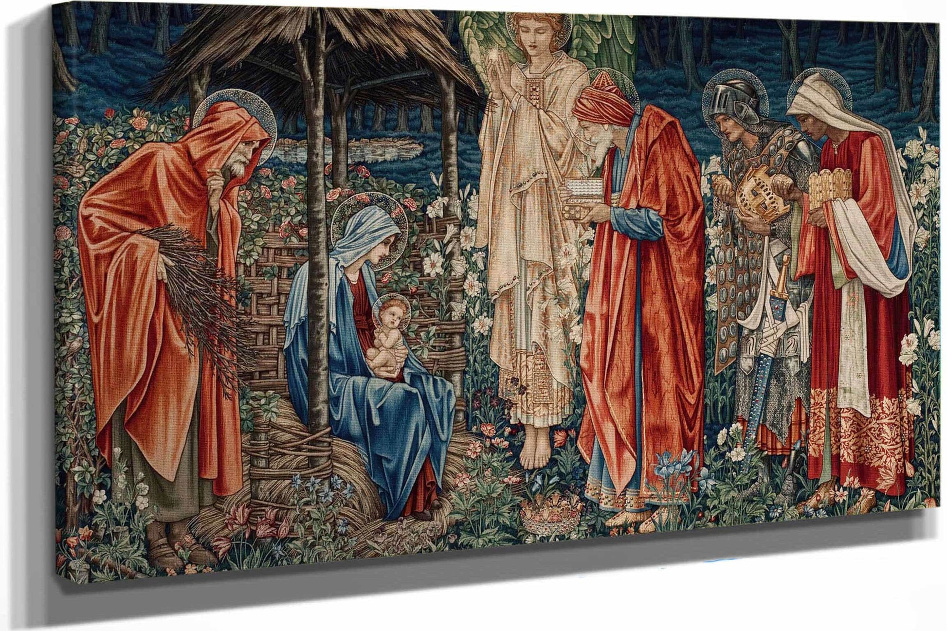 The Adoration Of The Magi by Sir Edward Coley Burne Jones