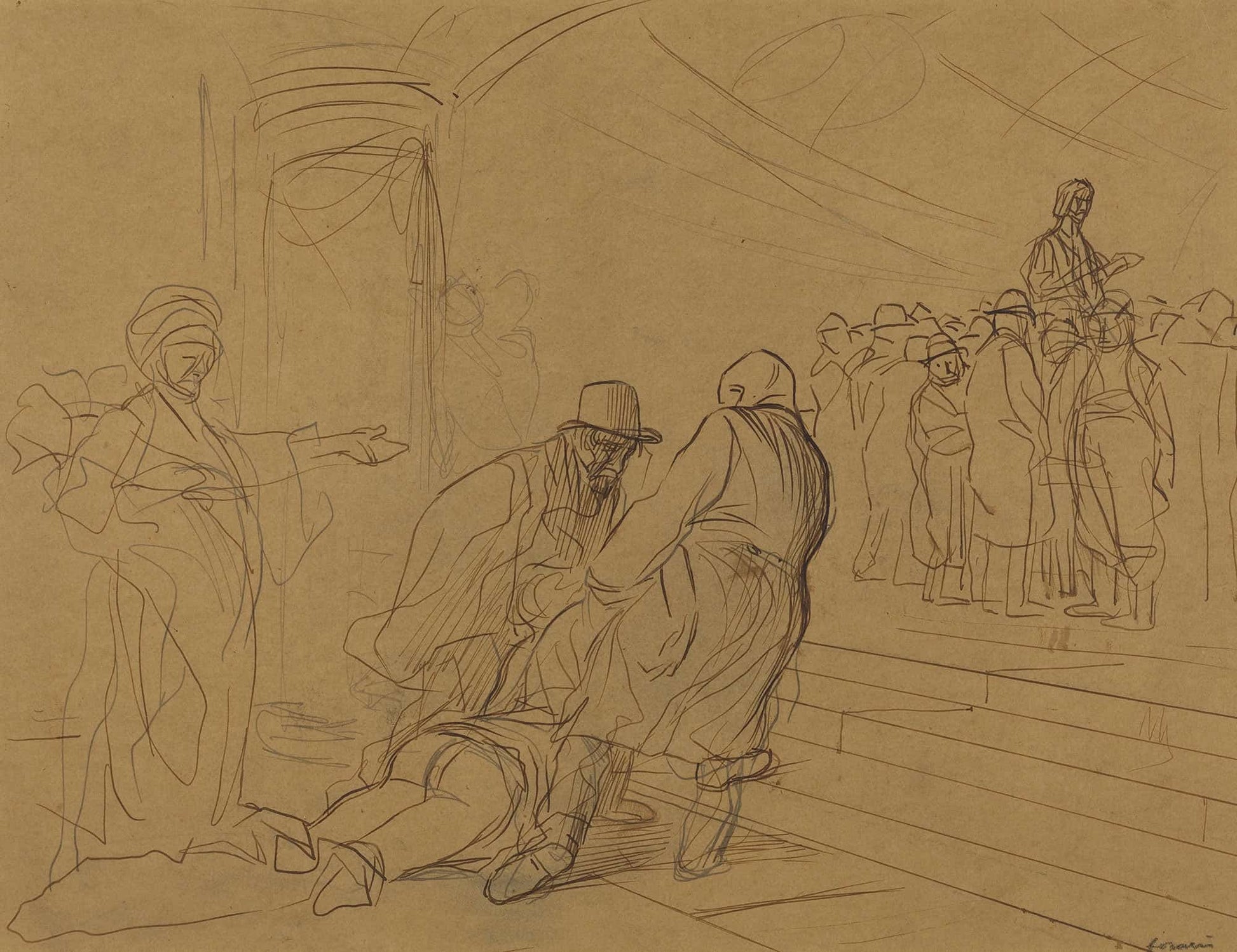 The Adulteress by Jean Louis Forain