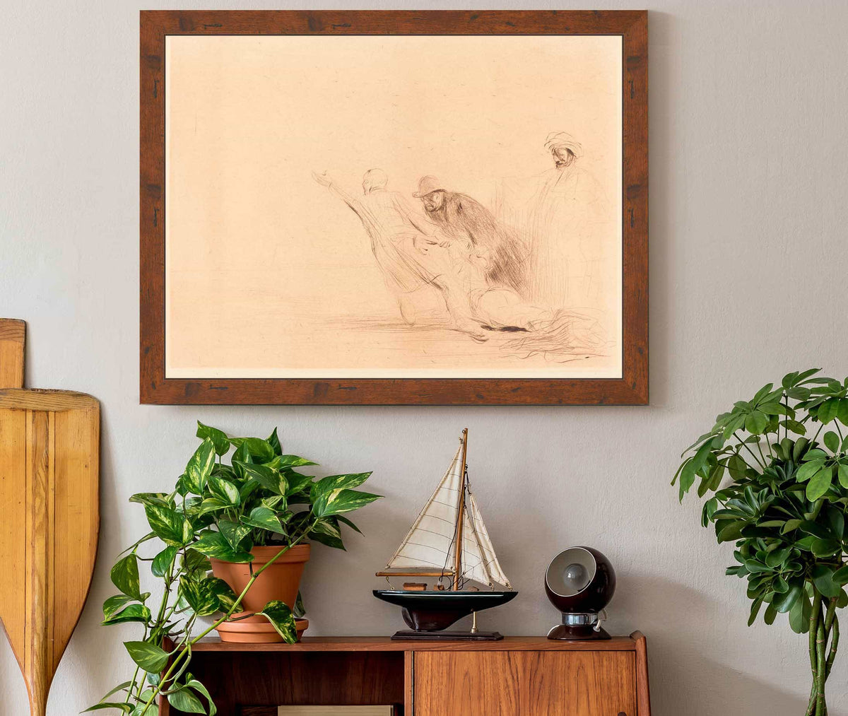 The Adulteress Third Plate by Jean Louis Forain