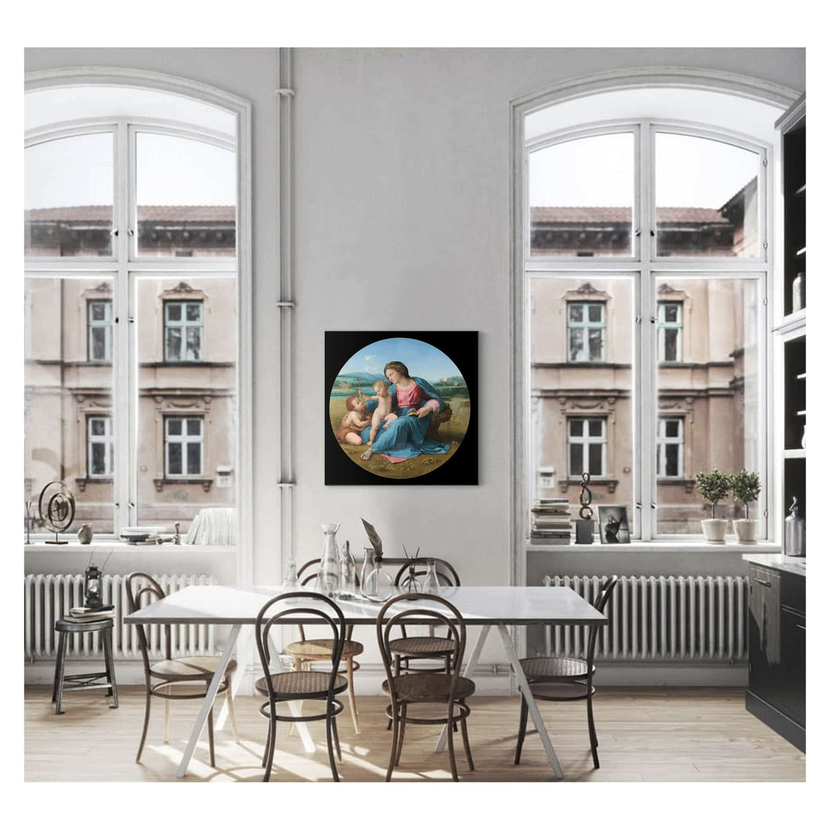 The Alba Madonna by Raphael