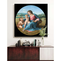 The Alba Madonna by Raphael
