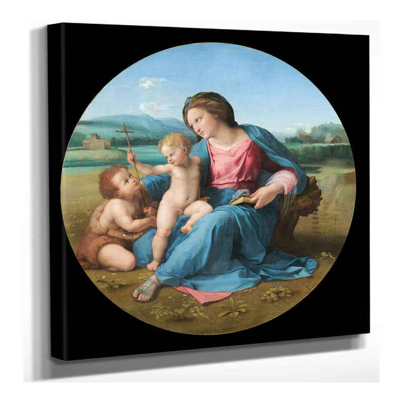 The Alba Madonna by Raphael
