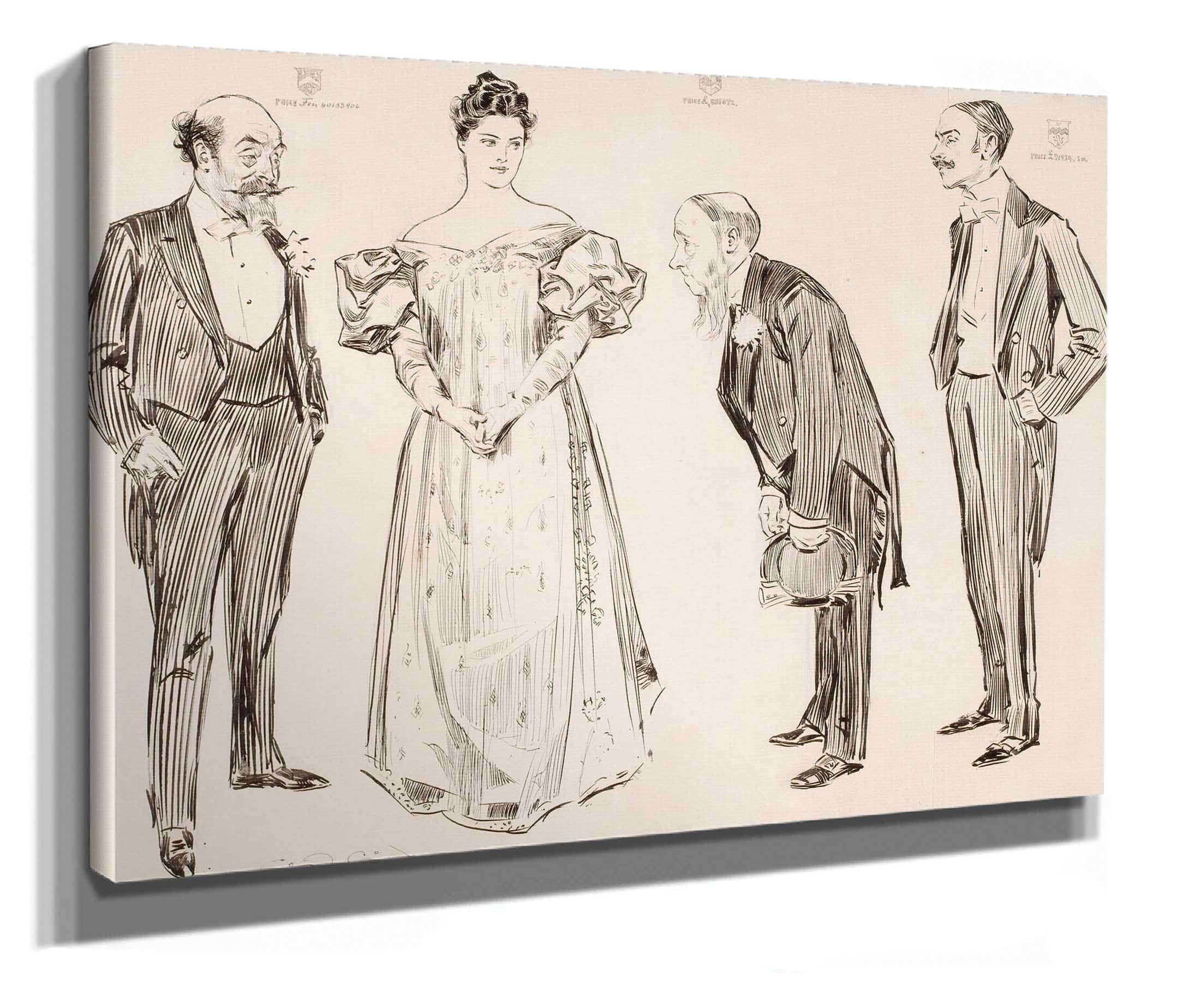 The American Abroad Some Features Of The Matrimonial Market by Charles Dana Gibson