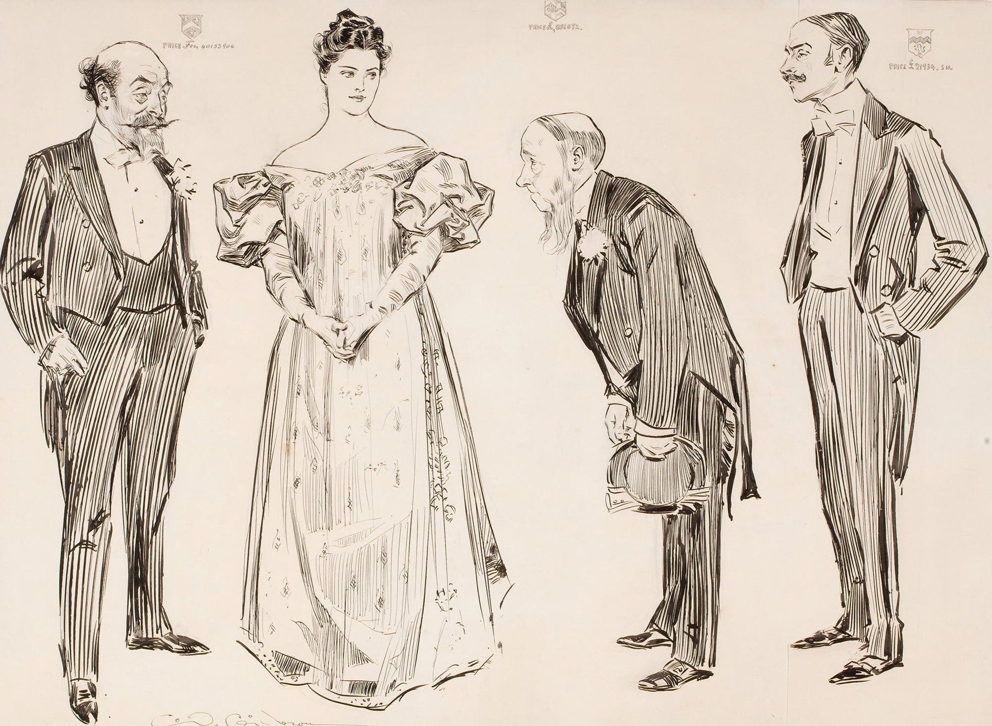 The American Abroad Some Features Of The Matrimonial Market by Charles Dana Gibson