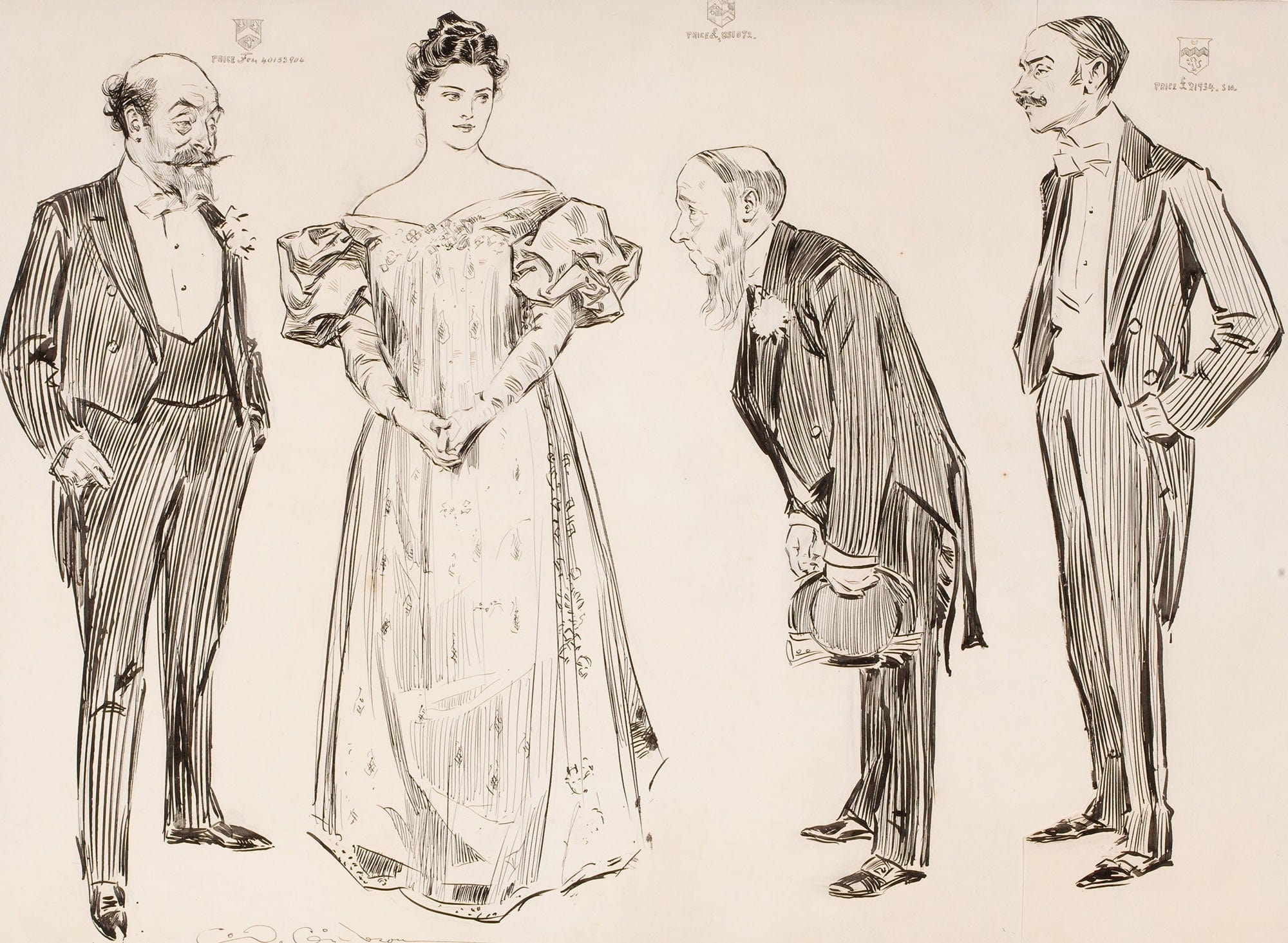 The American Abroad Some Features Of The Matrimonial Market by Charles Dana Gibson