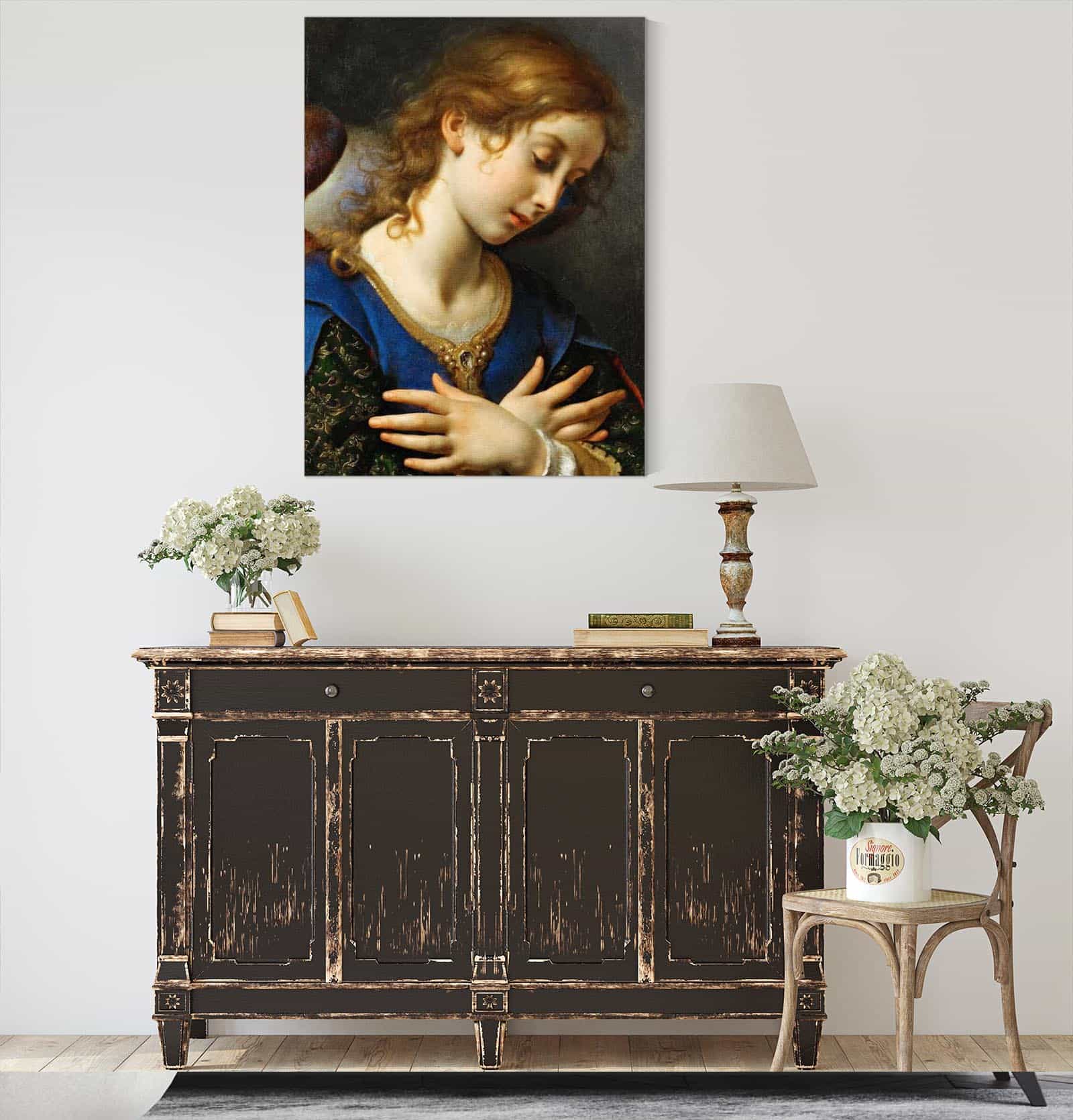 The Angel Of The Annunciation by Carlo Dolci