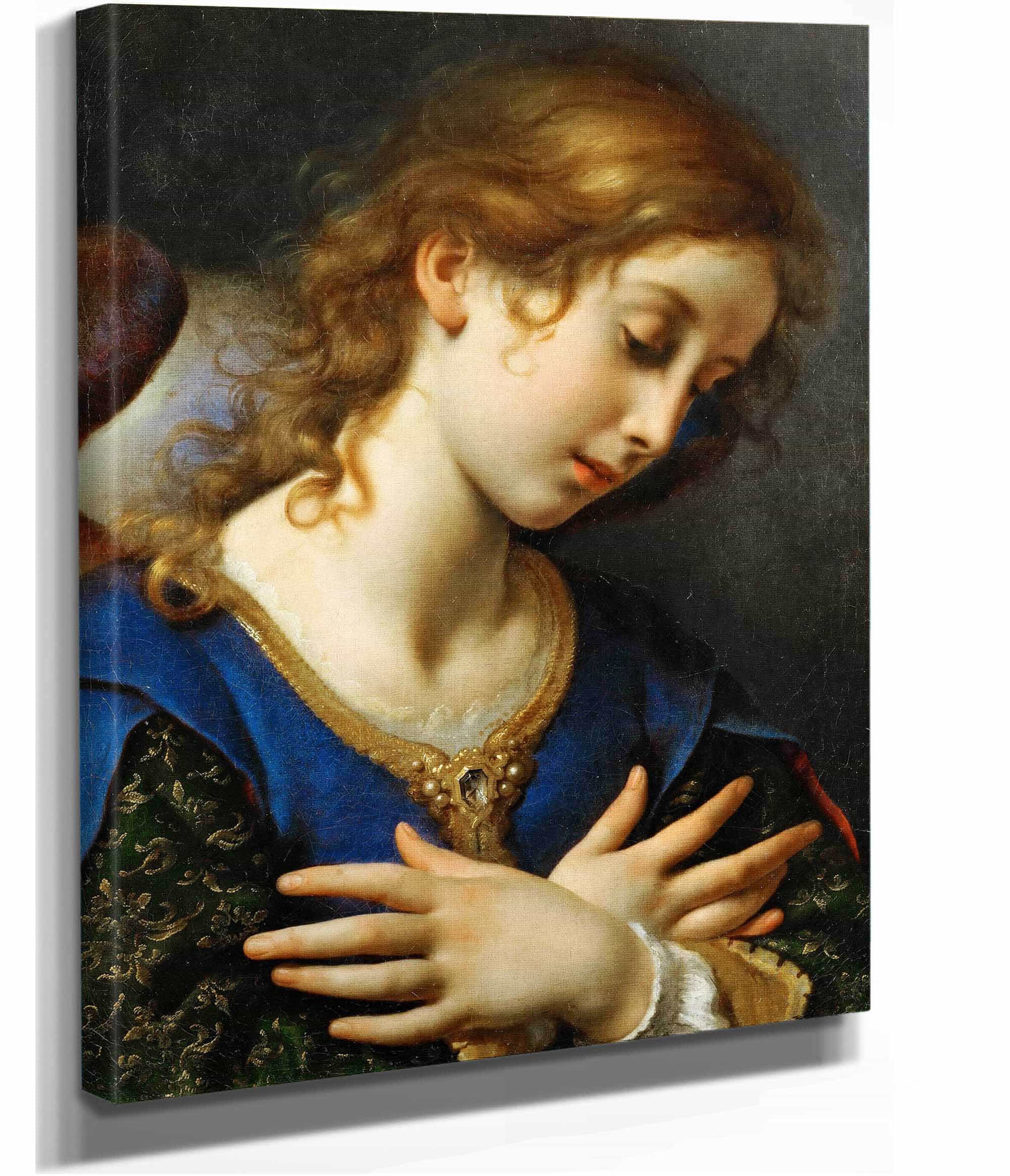 The Angel Of The Annunciation by Carlo Dolci