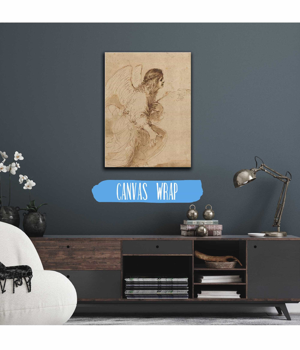 The Angel Of The Annunciation by Guercino