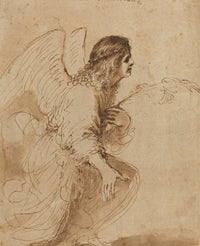 The Angel Of The Annunciation by Guercino