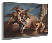 The Angels Appearing To Abraham S by Francesco Guardi