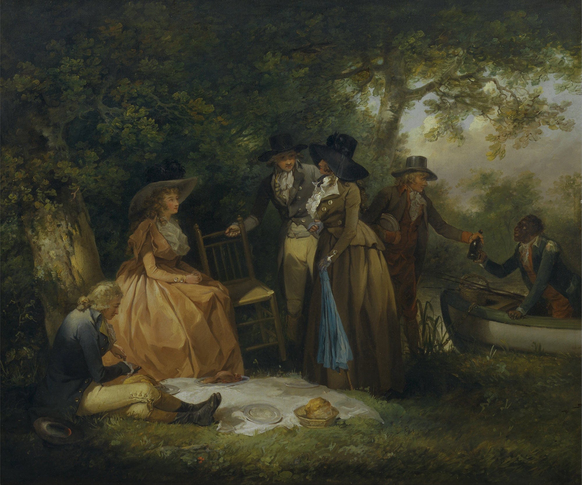 The Anglers Repast by George Morland